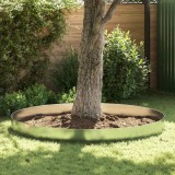 vidaXL Gard de gazon, 10 buc., 100 x 20 cm, oțel galvanizat 274902