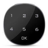 Cumpara ieftin Incuietoare Inteligenta Techstar&reg;, Touch Screen Digital, 20mm, Alarma, Cod, Alimentare CR2023 si MicroUSB