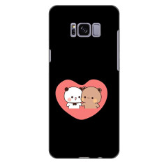 Husa compatibila cu Samsung Galaxy S8 Silicon Gel Tpu Model Bubu Dudu In Heart