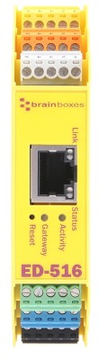 Poartă Ethernet 1 Port 5-30VDC pentru Şină DIN IP20 foto
