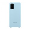 Husa Silicon Originala Samsung Galaxy S20 (G980) Sky Blue EF-PG980TLEGEU