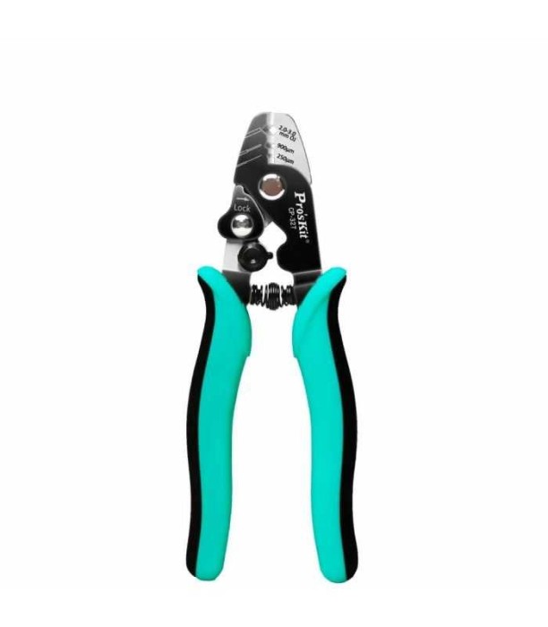 Cleste dezizolat fibra optica 162mm Pro`sKit CP-327