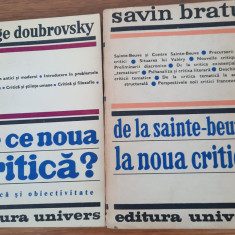 De ce noua critică, S. Doubrovsky, De la Saint Beuve la noua critică, S. Bratu