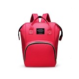 Rucsac multifunctional pentru mamici si bebelusi, marime universala 44 x 26 x 17 cm rosu