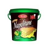 Galeata 1kg Napolitane Crocante cu lamaie Morello MGR16074