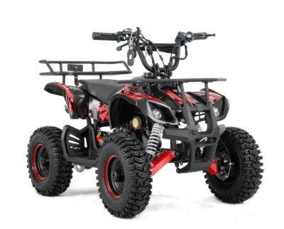 Mini atv XTR M7, roti 6 inch, 50cc, 2 timpi, pornire la sfoara, culoare negru/ro... Cod Produs: MX_NEW XTR-M7/6PS1-4 foto