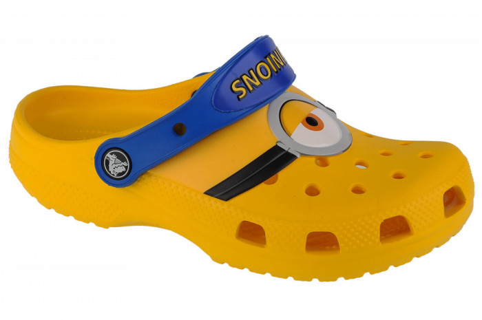 Papuci flip-flop Crocs Fun Lab Classic I AM Minions Kids Clog 207461-730 galben