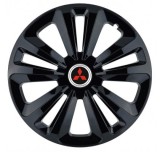 Cumpara ieftin Set 4 Capace Roti Autohelix MSA&reg;, potrivite jantelor de R16, pentru Mitsubishi, model terra negru