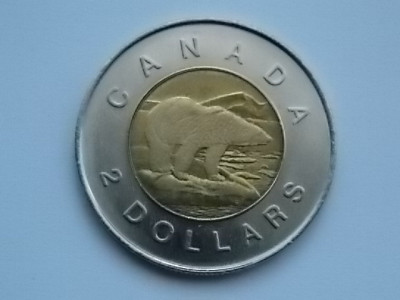 2 DOLLARS 1996 CANADA foto