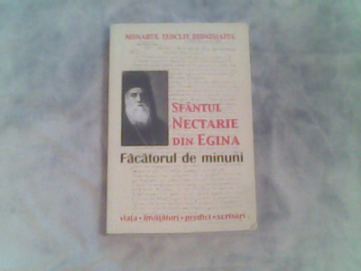 Sfantul Nectarie din Egina,facatorul de minuni-Monahul Teoclit Dionisiatul foto