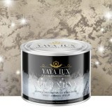 Vopsea Decorativă de Lux Argentina, Bej Antichizat, cu Efect 3D Stelat, 0.5 Litri, Toro Decor