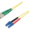 Patch cord fibră optică FC/APC la LC/UPC 1m 9/125um