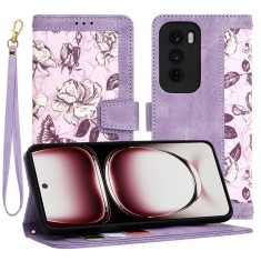 Husa personalizata fete Oppo Reno12 Pro Techsuit FlipCraft, mov foto