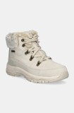 Skechers cizme de iarna TREGO SNOW WORRIES culoarea bej, 167882