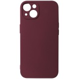 Husa silicon TPU Matte visiniu inchis, magnet, pentru Apple iPhone 13