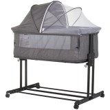 Cumpara ieftin Patut co-sleeper si tarc Chipolino Zen granite