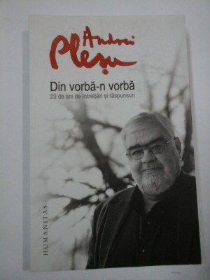 DIN VORBA - N VORBA - ANDREI PLESU foto