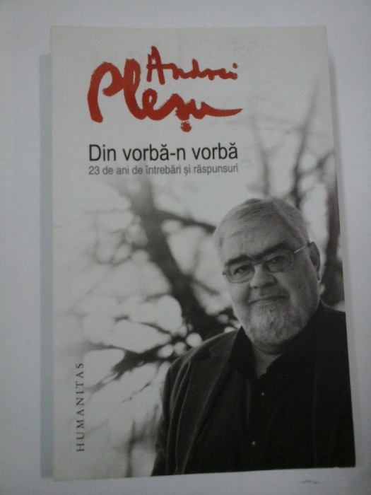 DIN VORBA - N VORBA - ANDREI PLESU