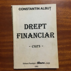 Constantin Albut - DREPT FINANCIAR (1995)