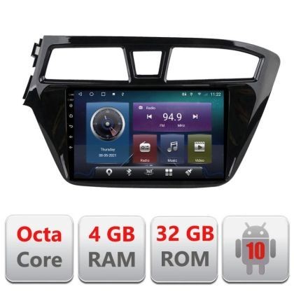 Navigatie HHyundai i20 2015-2018 C-517 Octa Core cu Android Radio Bluetooth Internet GPS WIFI 4+32GB CarStore Technology