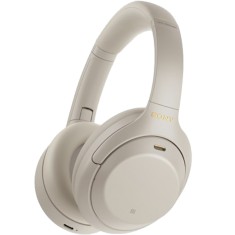 Casti Wireless Bluetooth WH-1000XM4 Over Ear, Noise Cancelling, Microfon, NFC, Argintiu foto