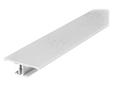 Profil aluminiu pentru module LED alb 1m BACK10 foto
