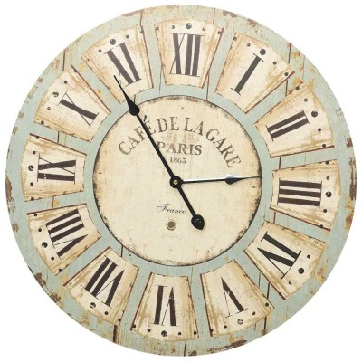 Ceas de perete, multicolor, 60 cm, MDF foto