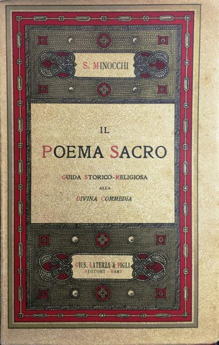 Minocchi, Salvatore - Il Poema Sacro