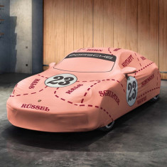 Husa Auto Exterioara Oe Porsche 992 2019→ Pink Pig Roz 99204401217