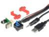 Adaptor AUX-USB, USB A mufa, PER.PIC. - C1001-USB foto