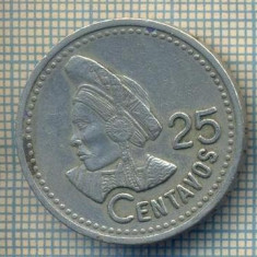 12118 MONEDA - GUATEMALA - 25 CENTAVOS -ANUL 1997 -STAREA CARE SE VEDE