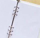 Agenda 2023 - Organizer A5 - Hartie punctata - Charcoal Black | Quartz Office