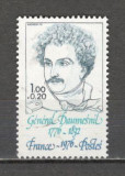 Franta.1976 200 ani nastere P.Daumesnil-General XF.399, Nestampilat