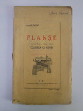 PLANSE. ANEXA LA VOLUMUL CALDAREA CU VAPORI de M. BACAN, 1927