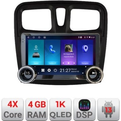 Navigatie Dacia Sandero 2012-2020 var B Edotec 4+64 10.5 inch Incell 1K android Wifi 5Ghz gps internet a CarStore Technology foto
