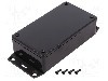 Carcasa ABS, 62mmx112mmx32mm, IP54, HAMMOND - 1591BF2BK