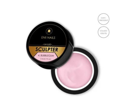 ENII Gel UV/LED pentru construcție unghii - Sculpter 4. Bubblegum, 5ml foto