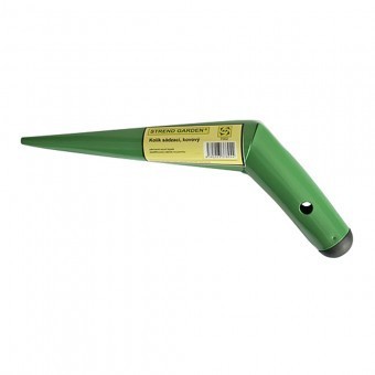 Plantator conic din metal, verde, Strend Pro Herrison GT703I foto