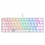 Tastatura Gaming Wired USB HAVIT KB903L, RGB, 1.8m, Alba