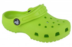 Papuci flip-flop Crocs Classic Clog Kids T 206990-3UH verde foto