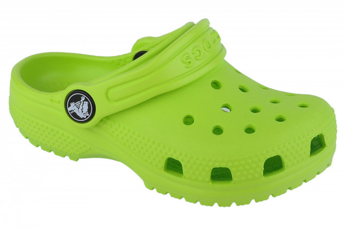 Papuci flip-flop Crocs Classic Clog Kids T 206990-3UH verde