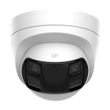 Camera IP 6MP, lentila 2.8mm 180 Grade, IR 30m, WL 30m ColorVu, Audio+Stroboscop - HIKVISION DS-2CD1367G2HP-LIUF-SL-2.8mm SafetyGuard Surveillance
