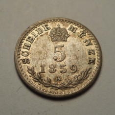 5 Kreuzer 1859 A UNC