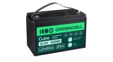 Baterie Green Cell LiFePO4 100Ah 12.8V (1280Wh) - UPS, RV, Barca, Curatenie. Curent 1C, IP54, Protectie Temperatura, 3000 cicluri
