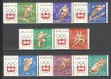 Ungaria.1963 Olimpiada de iarna INNSBRUCK XU.87