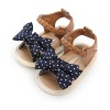 Sandalute bleumarine cu bulinute albe (Marime Disponibila: 3-6 luni (Marimea 18, Superbaby