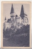 bnk cp Hunedaoara - castelul Huniazilor - circulata 1960 - marca fixa