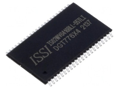 Memorie SRAM 1Mb 64kx16bit 2.5-3.6V 55ns TSOP44 II foto