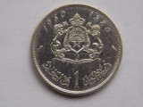Moneda Argint 1 Dirham 1960 Maroc, Argint, Colectie Numismatica