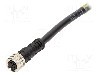 Conector M8, 4 pini, clasa etanseitate IP67, MOLEX - 120027-0131
